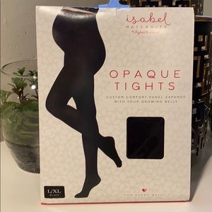 Opaque Maternity Tights